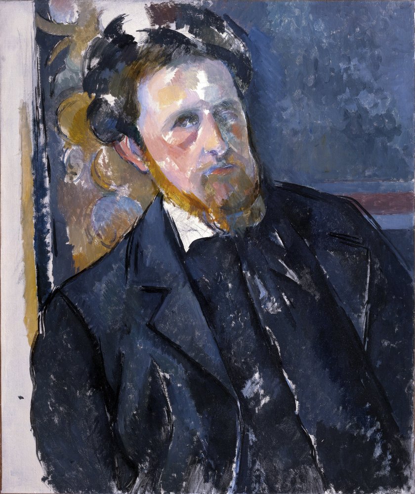 ヨアヒム・ガスケ（1873-1921）の肖像 - ポール・セザンヌ（1839-1906