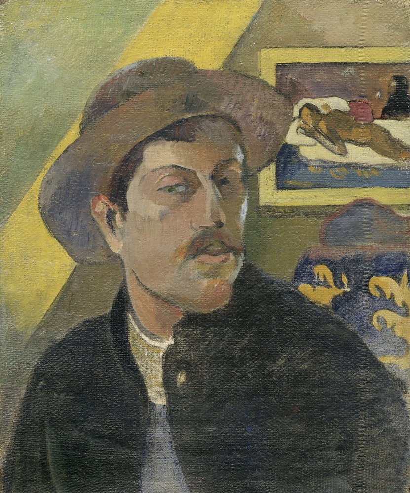 自画像、1893-1894 | ポール・ゴーギャン