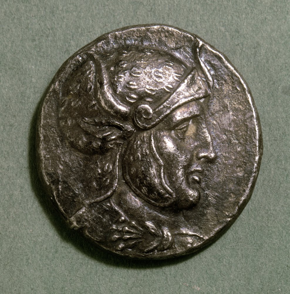 セレウコス四世（358-280年頃）シリア王、ペルセポリスで鋳造、紀元前300年頃（銀） 作： ペルシャ語学校