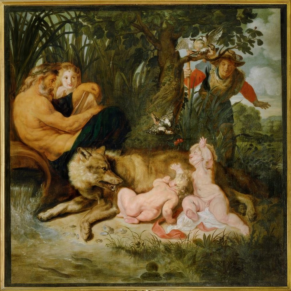 ロムルスとレムス | アートプリント