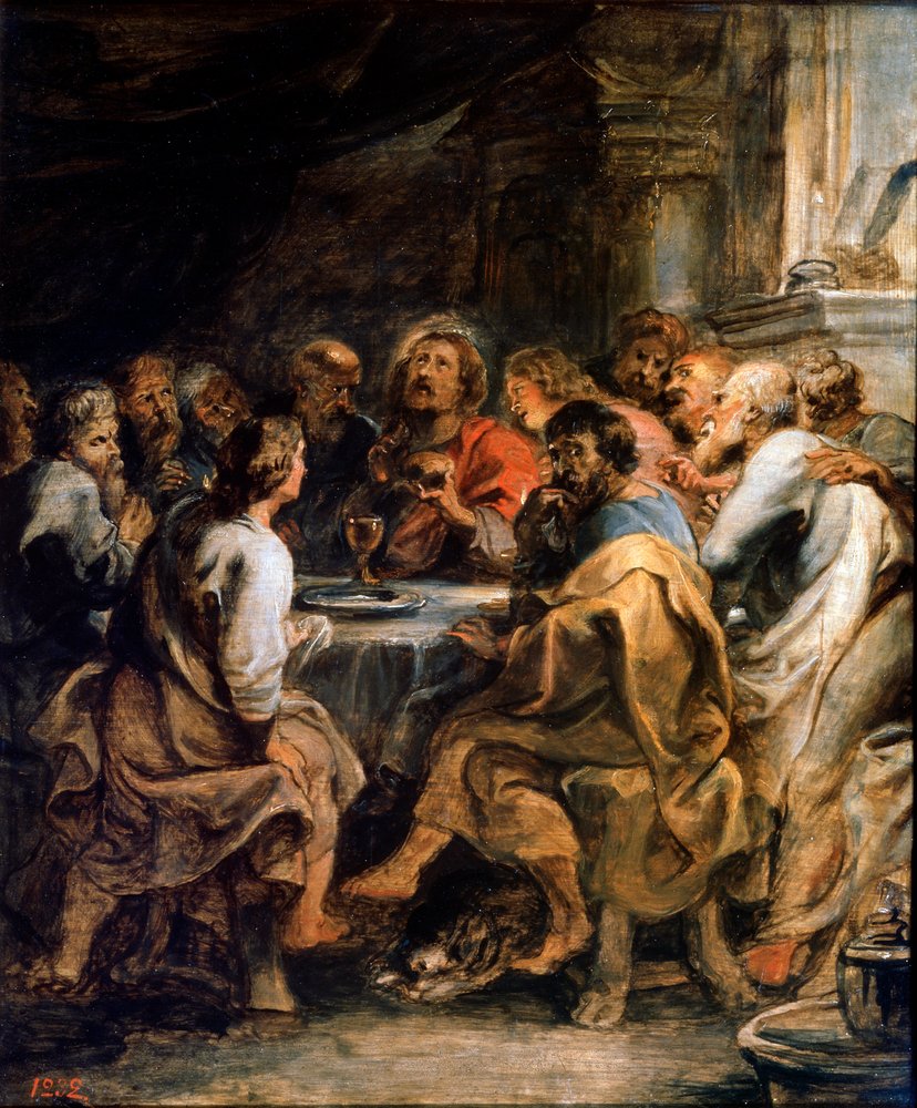 最後の晩餐、c1630-1631。