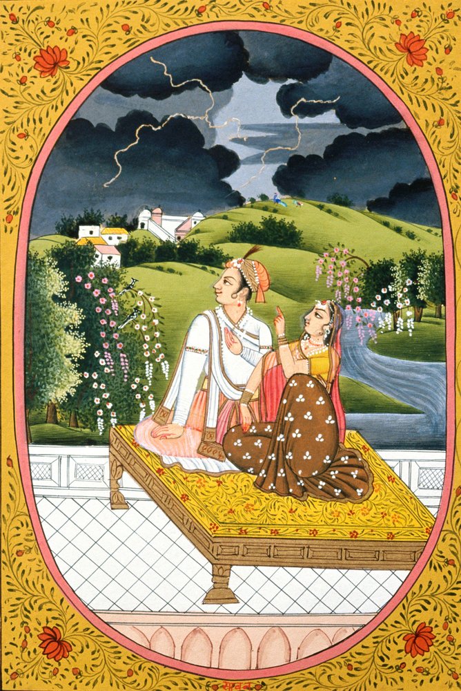 ヒンドゥー暦シュラヴァン月（インド）の絵と絵画