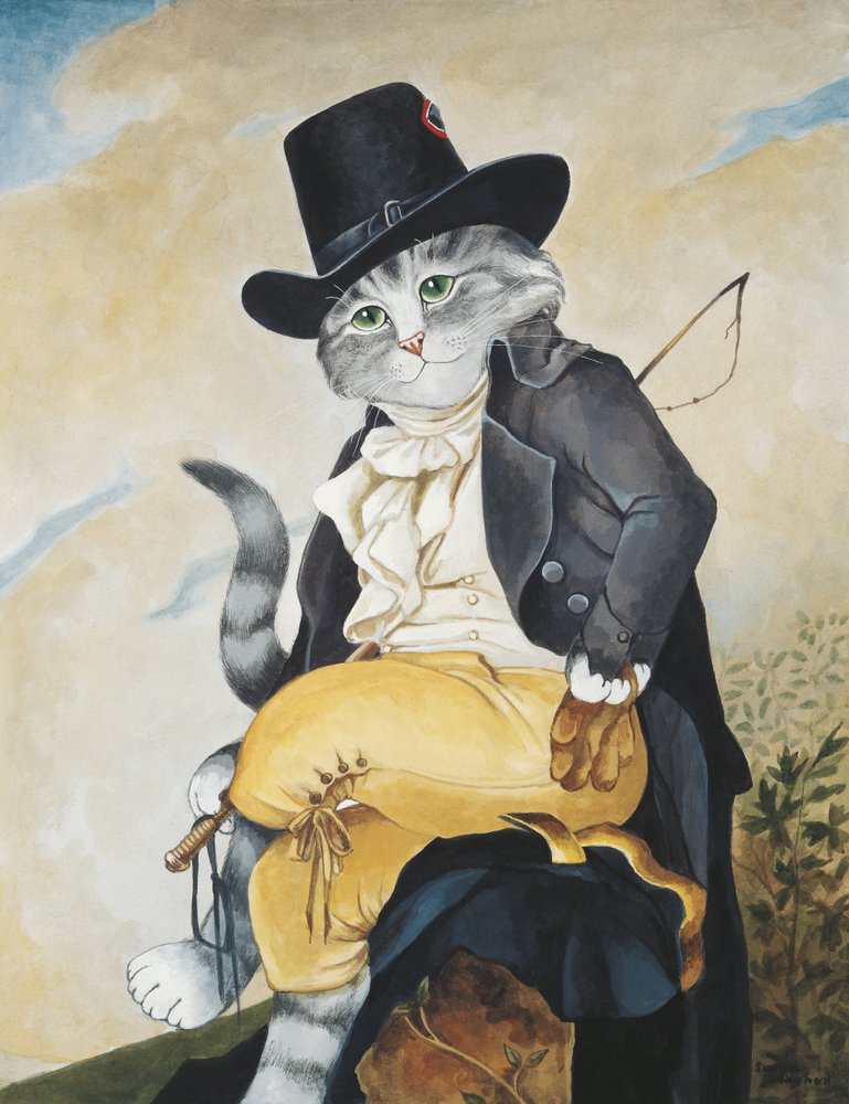 イラストは『Cats Galore』より！文化猫大全』（2015年刊） 作： スーザン・ハーバート