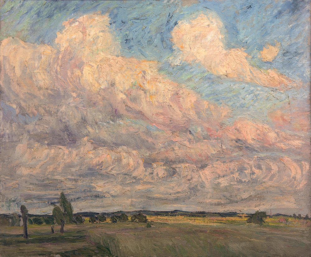 東プロイセンの風景 作： Theo von Brockhusen