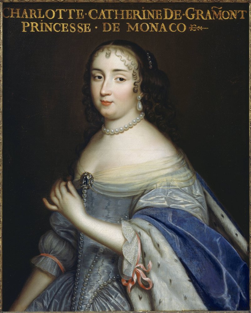 キャサリン・シャーロット・ド・グラモン、1638～1678年、モナコ