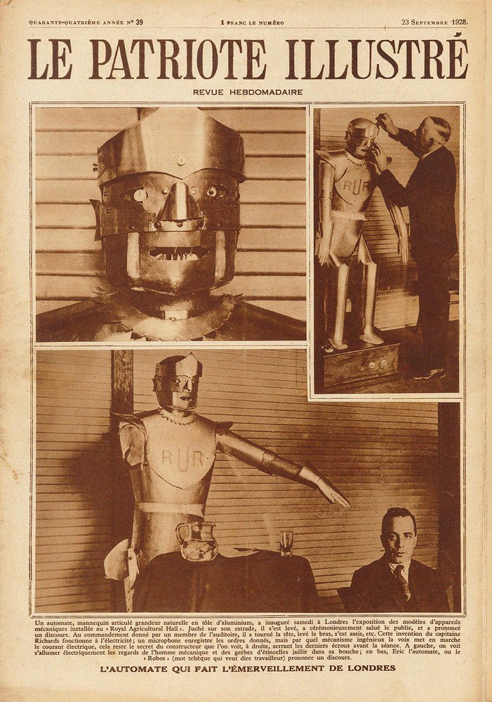 1928年にロンドンで開催された模型技術者協会の展示会に出展され
