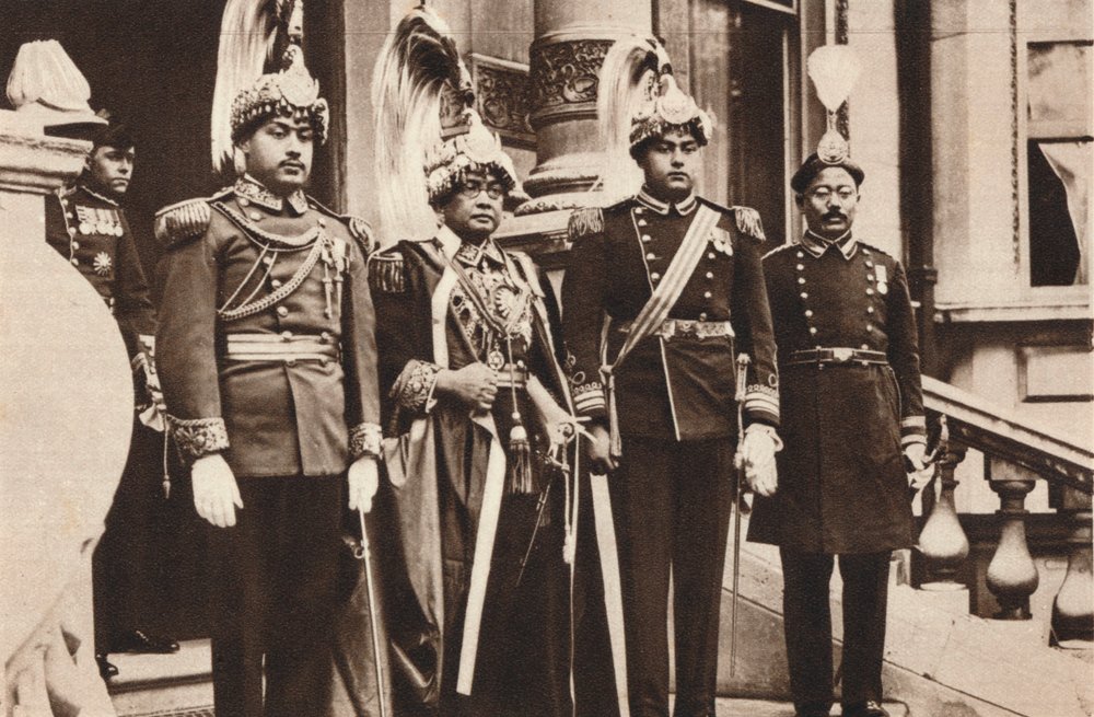 H.H. der Maharaja Bhim Shum Shere Jung Bahadur Rana, 1937