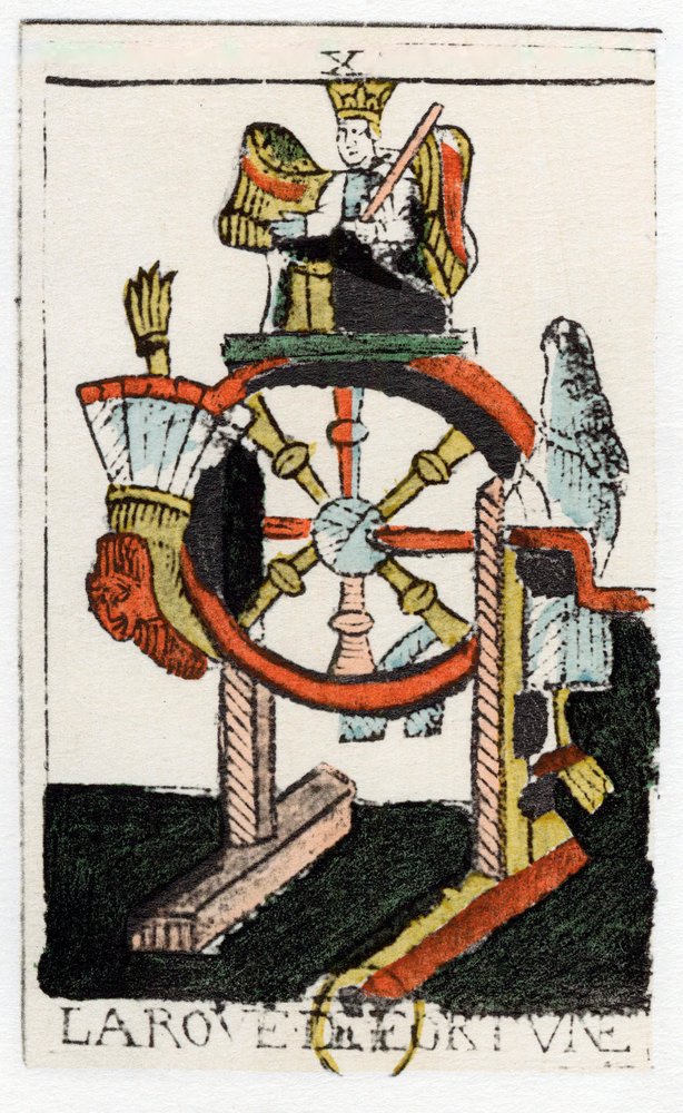 La Ruota della Fortuna/The Wheel of Fortune | Tarot Heritage