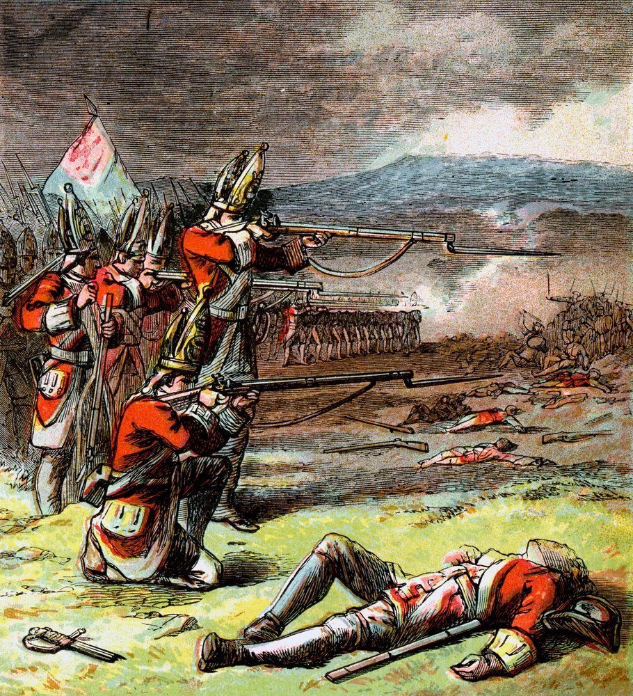 カロデンの戦い、1746年、c1850年代