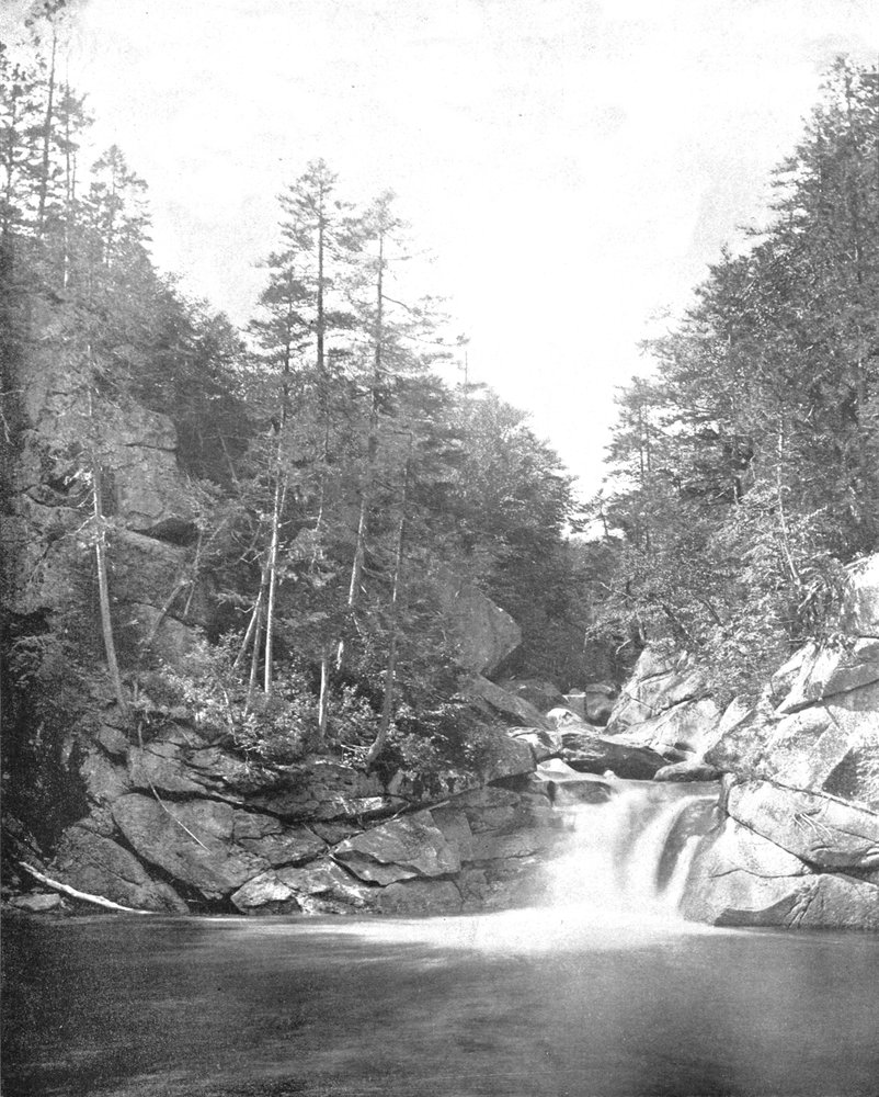 プール、フランコニア山脈、ホワイトマウンテン、ニューハンプシャー、米国、c1900。 作： 不明