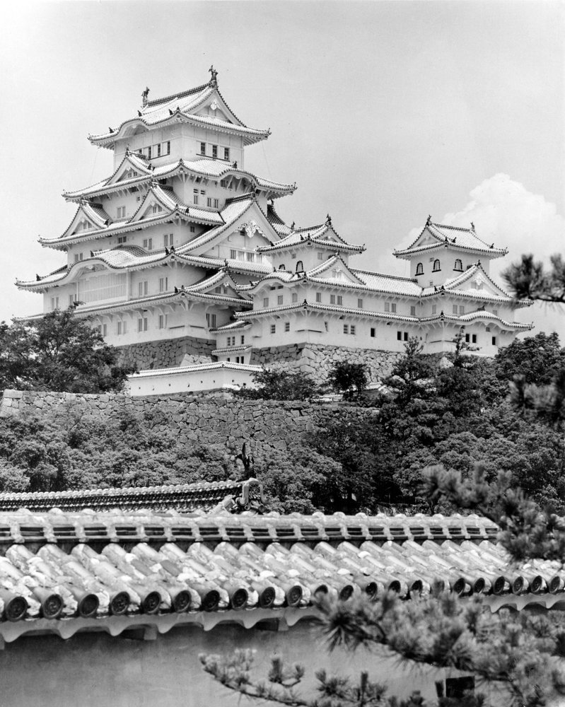 京都姫路城、1609年完成 作： 不明不明