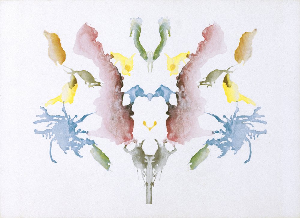 Rorschach-Test ロールシャッハテスト 図版 インクのしみから性格や