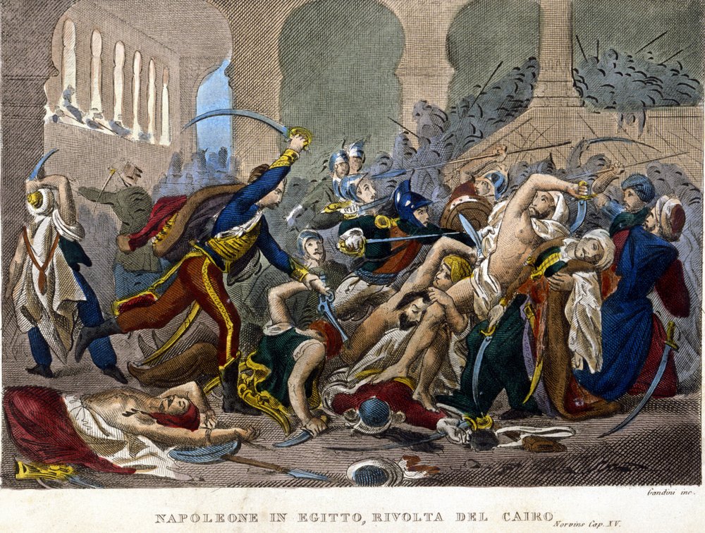 エジプト遠征(1798-1801)、エジプトのナポレオン。カイロの反乱