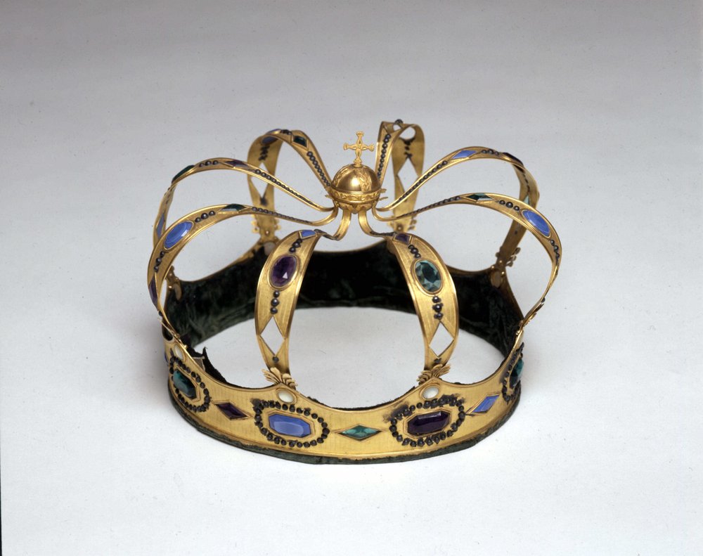ナポレオン・ボナパルト（1769 - 1821）によるイタリア王の金と宝石の