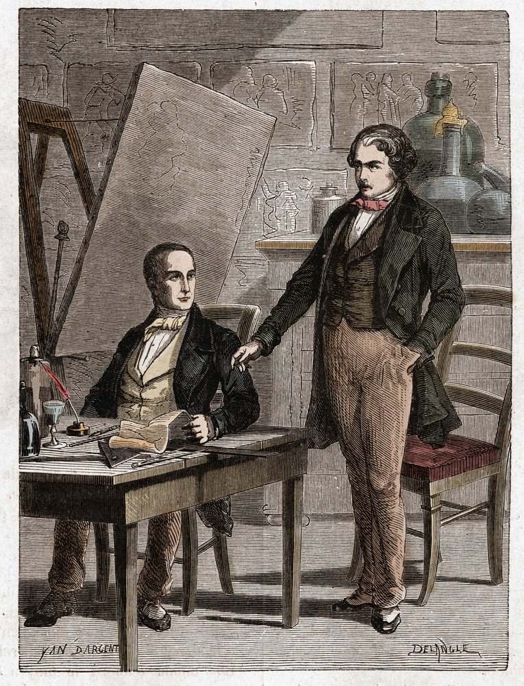 カメラ・オブスキュラからの写真を定着させるための「ヘリオグラフィー