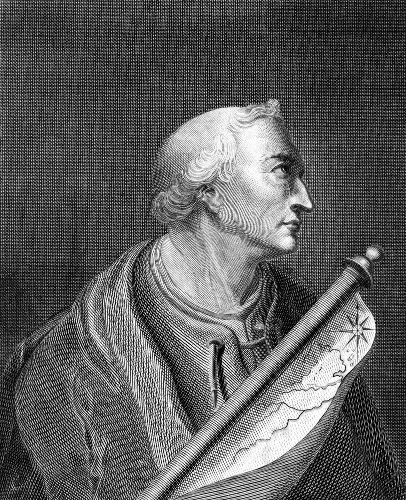 アメリゴ・ヴェスプッチ（1454-1512）の肖像 イタリアの航海者