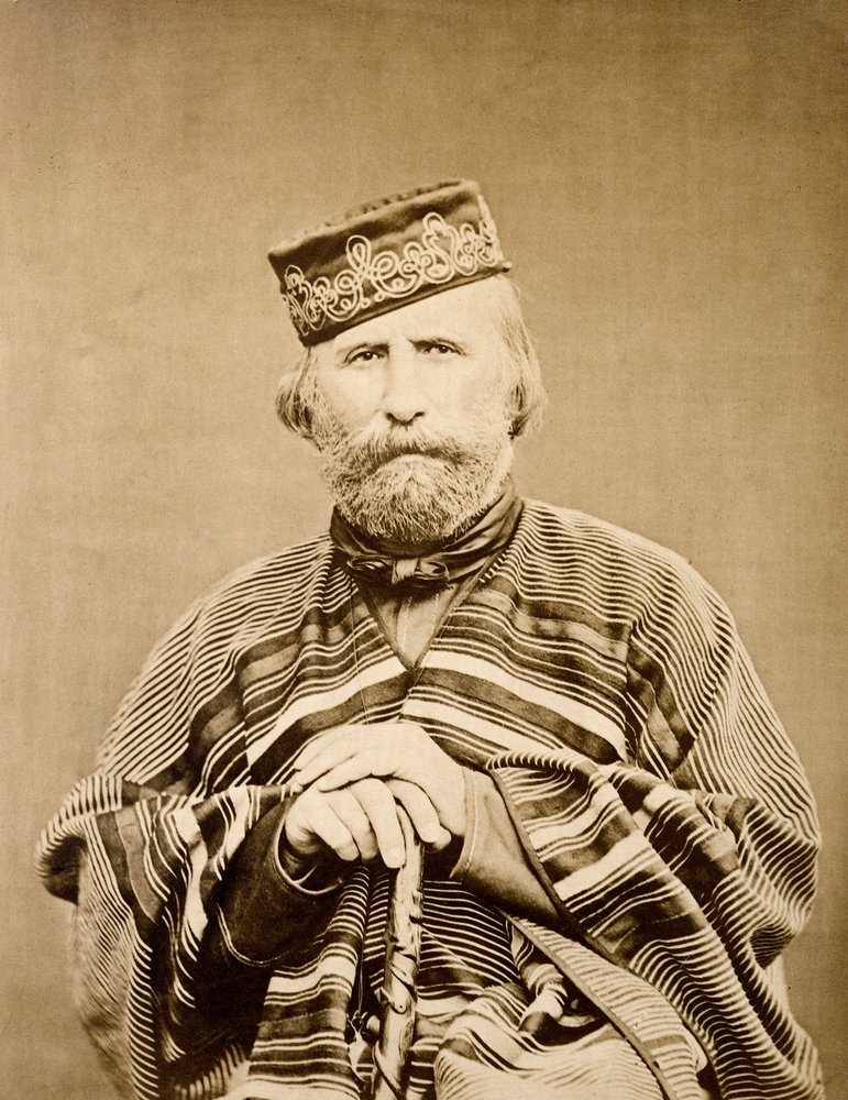 ジュゼッペ・ガリバルディ（1807-1882）の肖像 1865年
