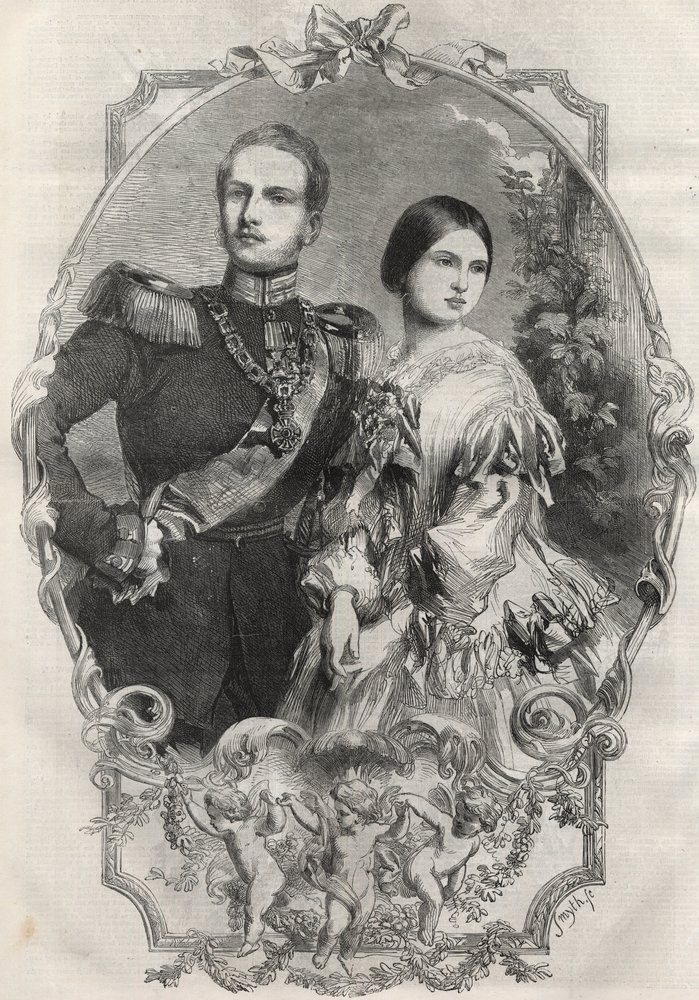 ヴィクトリア王女（1840-1901）（ヴィクトリア女王）とプロイセン皇