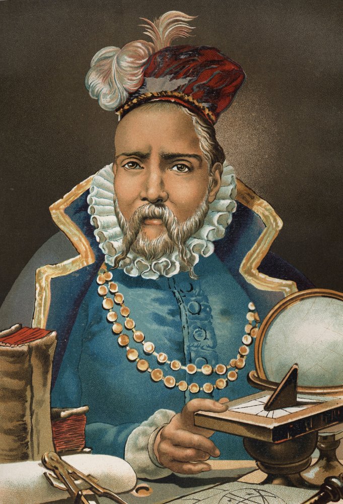 ティコ・ブラーエの肖像。デンマークの天文学者・占星術師（現在の