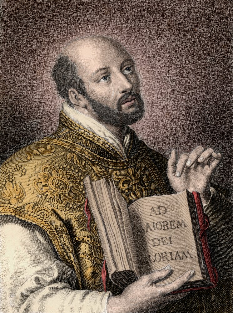 スペインの神学者、聖イグナチオ・デ・ロヨラ（1491-1556