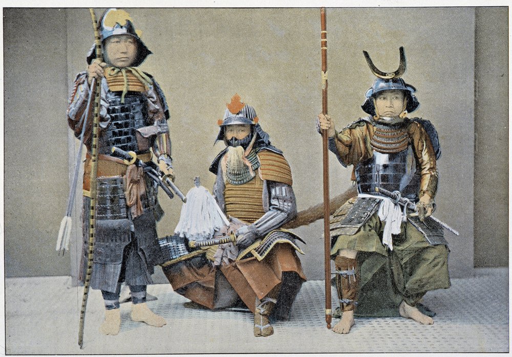 侍グループ 19世紀後半 | 無名の画家