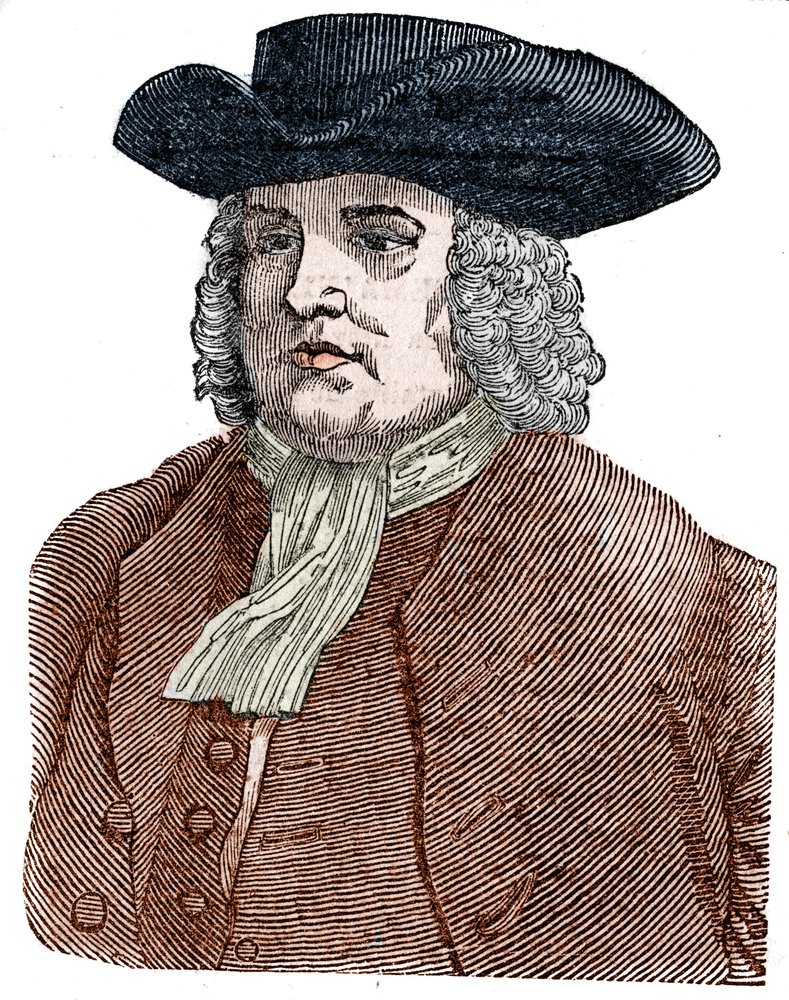 ウィリアム・ペン（1644-1718）の肖像 ペンシルバニア州の創設者