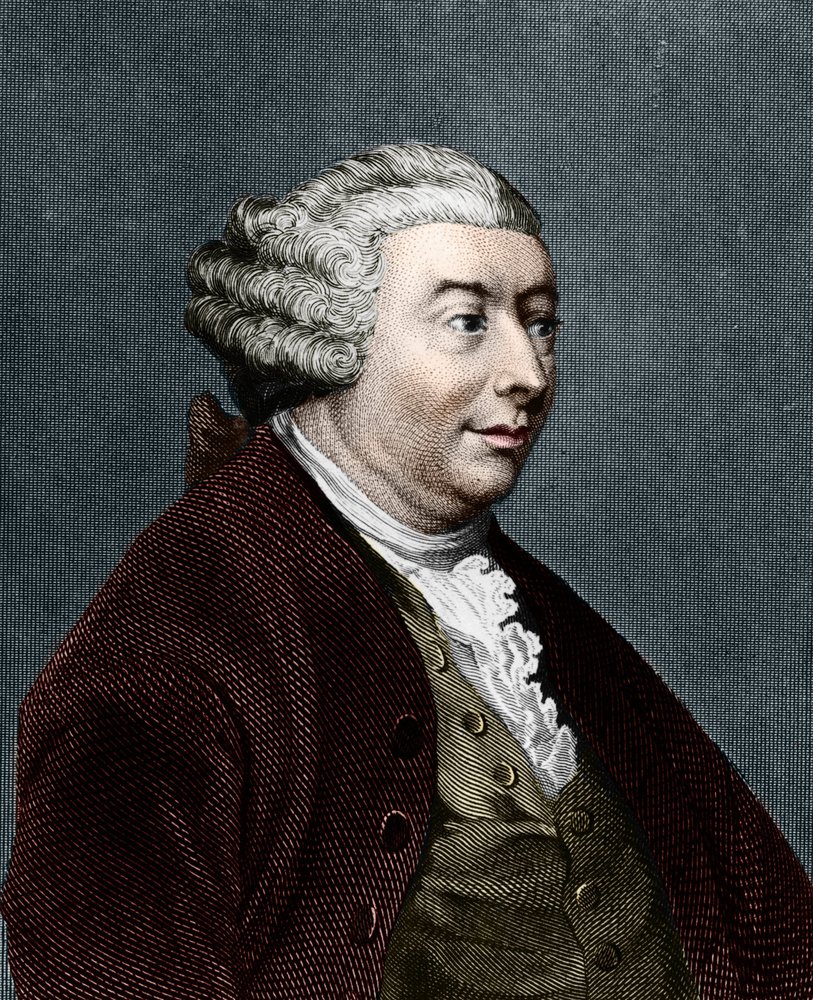 デイヴィッド・ヒュームの肖像。スコットランドの哲学者（1711年