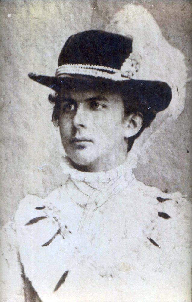 帽子をかぶったバイエルンのルートヴィヒ2世（18451886）の肖像画、Anonymous .写真バイエルン州の城・庭園・湖の管理局