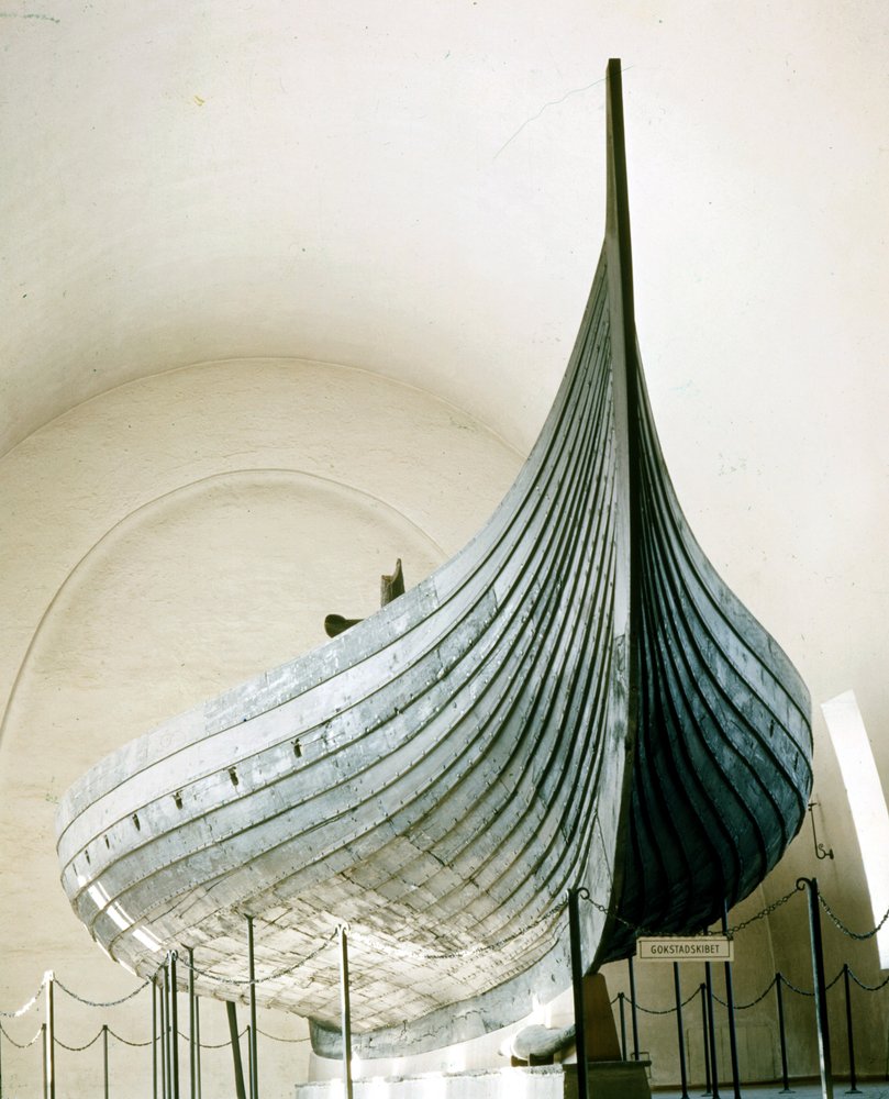 NORGE ブロンズ像 バイキング