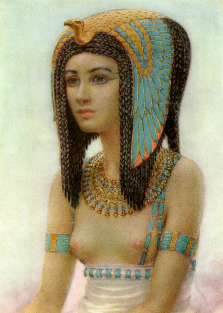 古代エジプト エフェルティティ女王像 R56-1