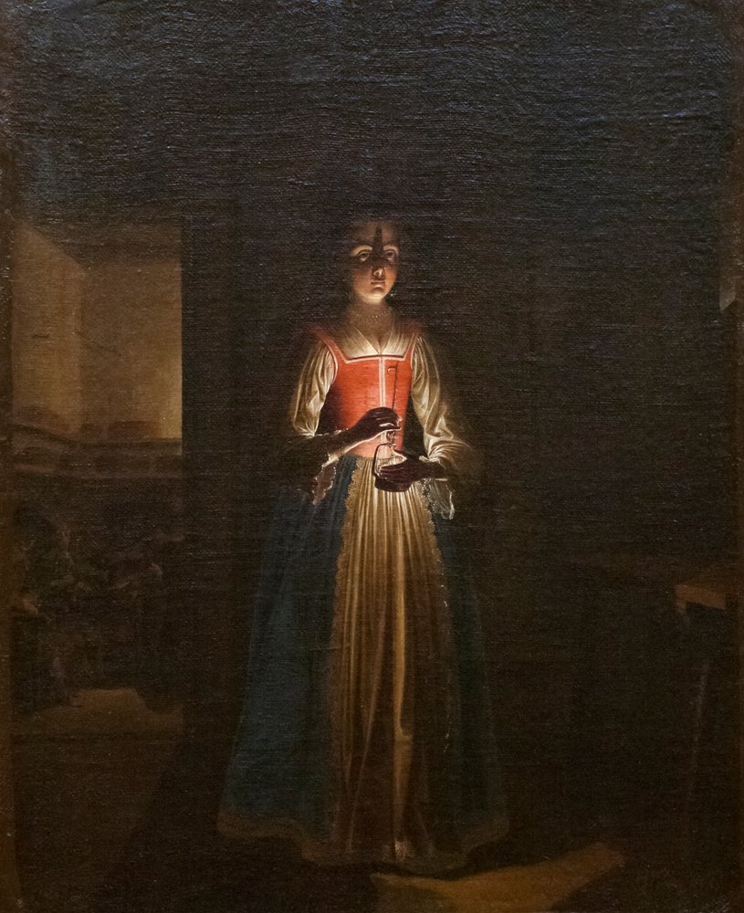 提灯を持つ女性（絵画）