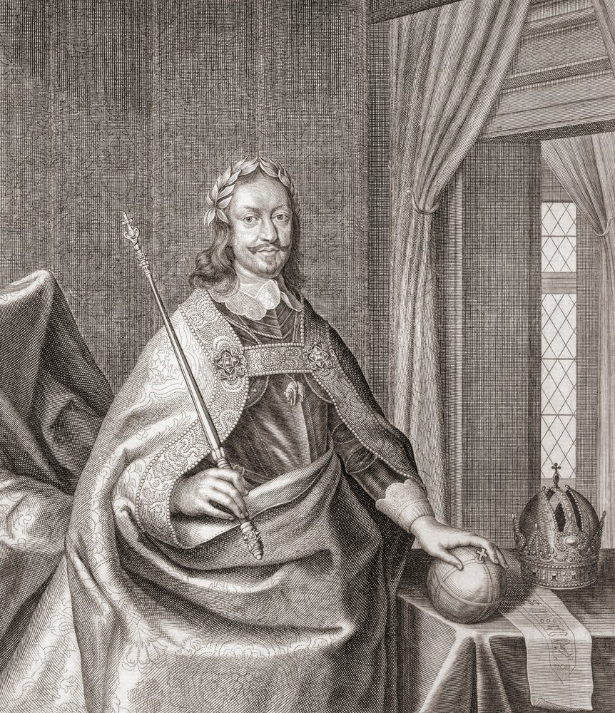 神聖ローマ皇帝フェルディナンド3世。 肖像画。