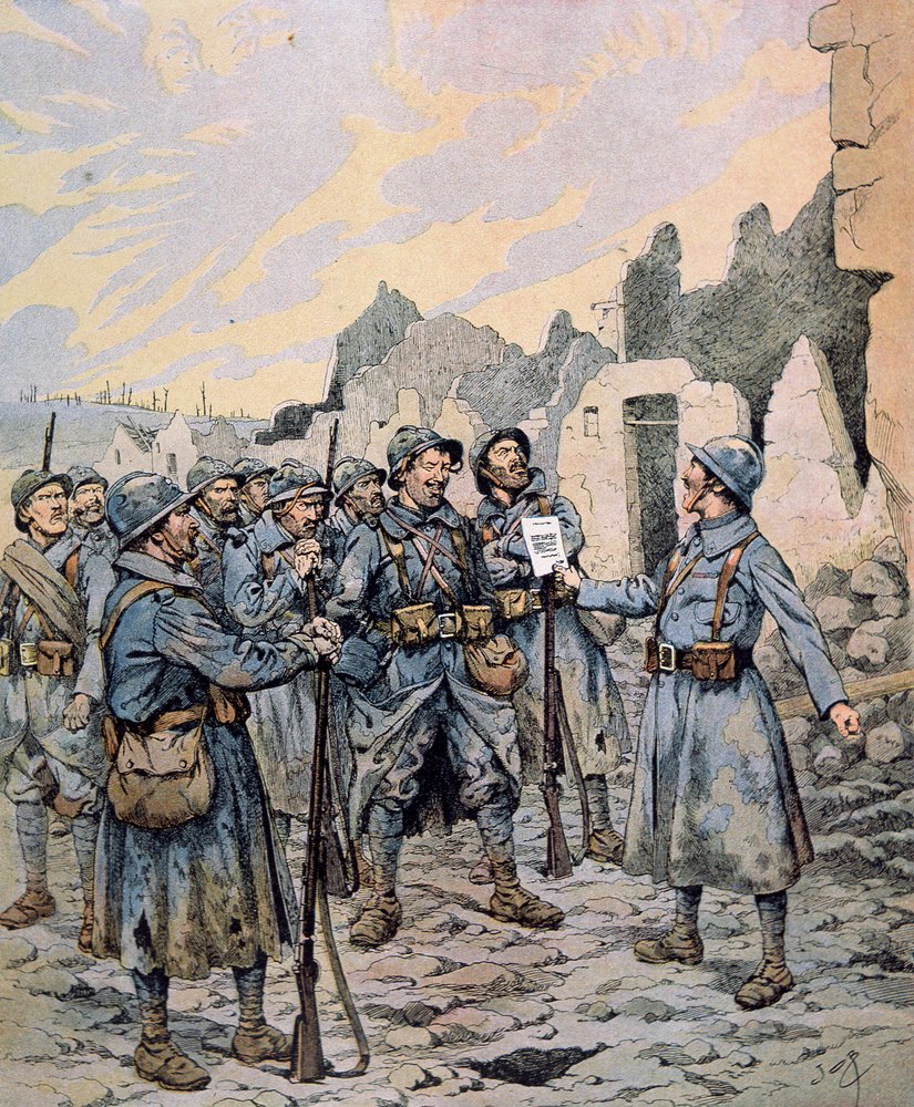【2024福袋】 西部戦線におけるフランス軍の反乱、1917年4月～5月（カラー その他