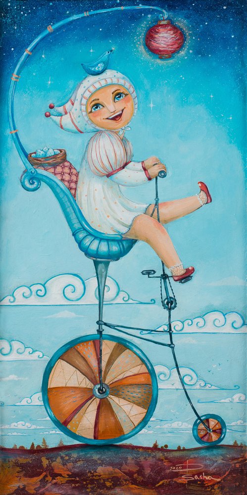 ファンタジックな子供向けスターライド 作： 