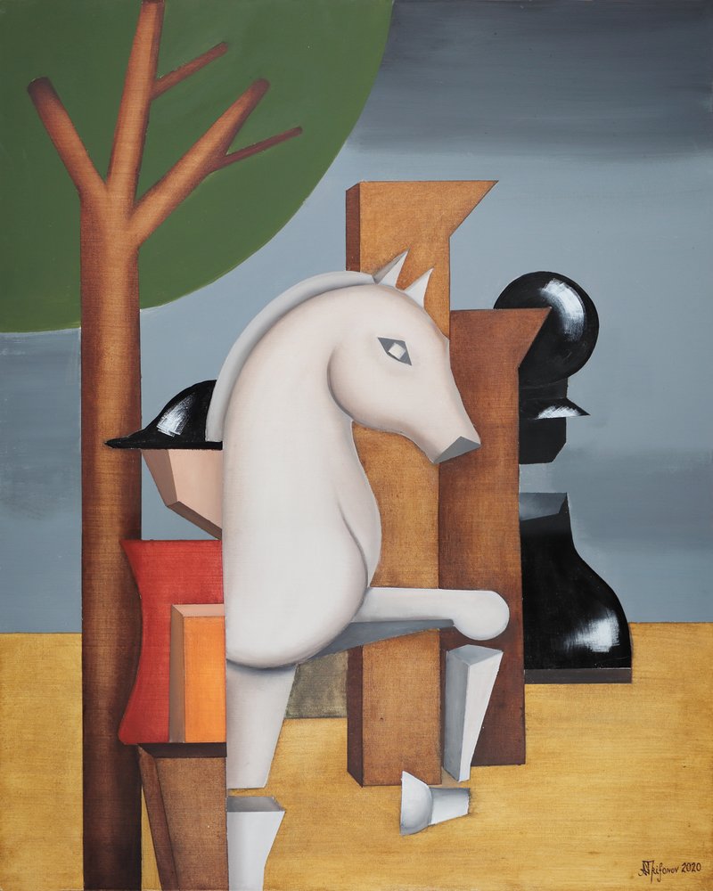 戦略的チェスのナイト 作： 