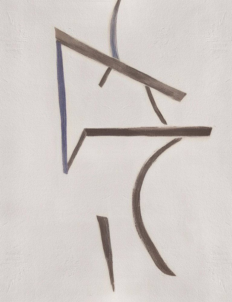 抽象的な幾何学的バランス 作： 