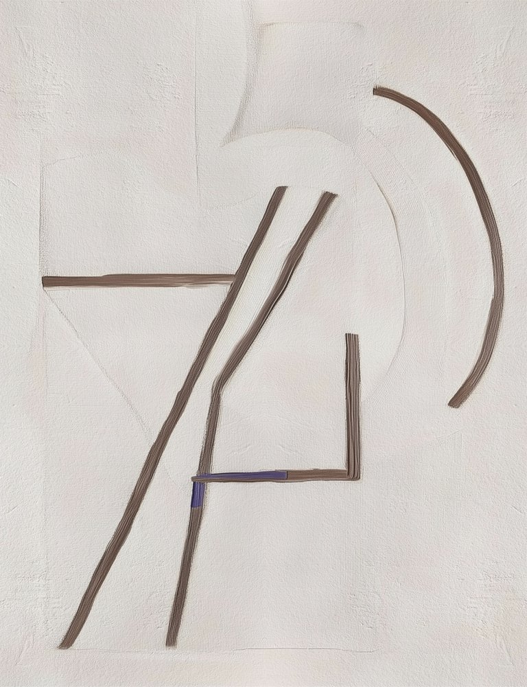 抽象的な幾何学的構成 作： 