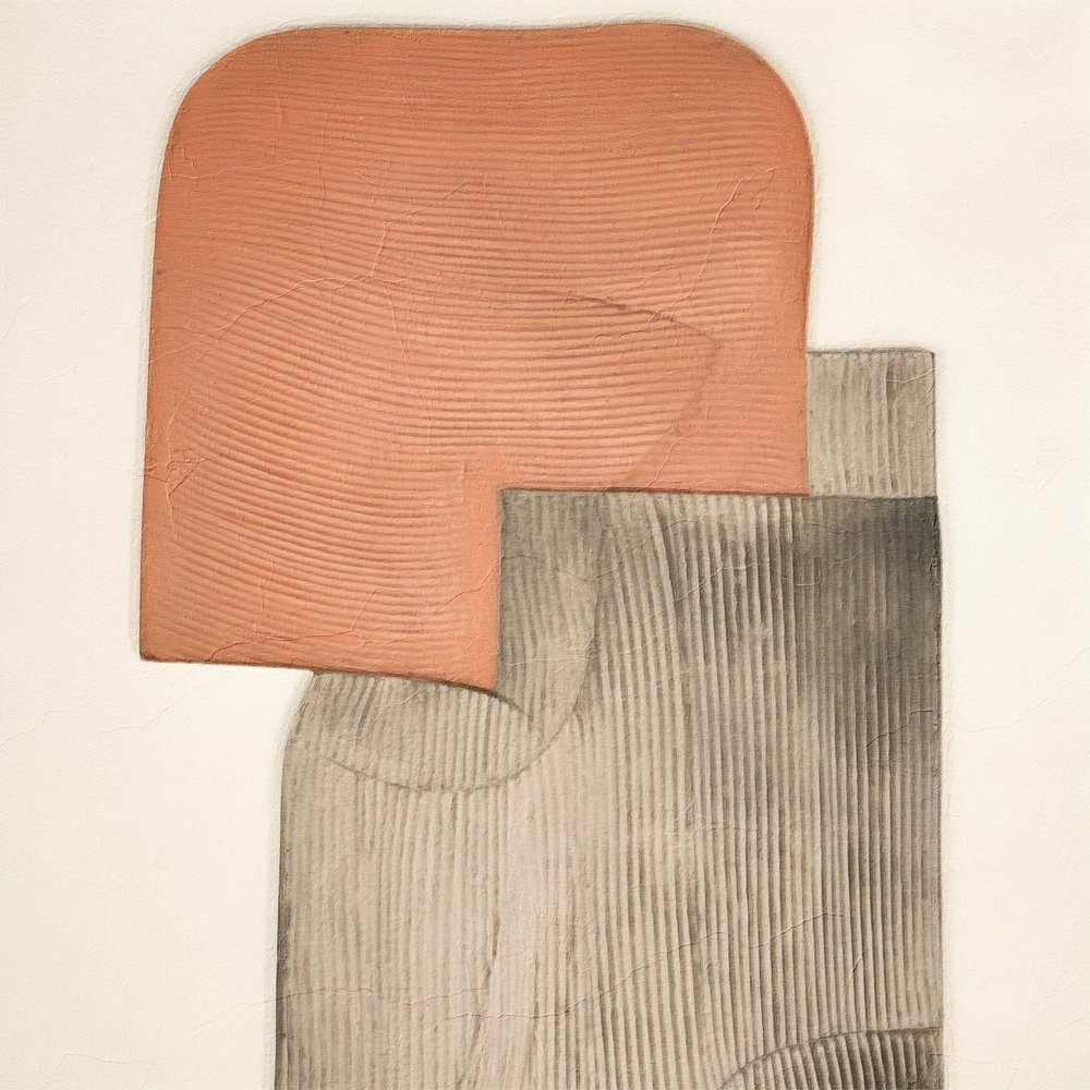 抽象的なリブ状の形状 作： 