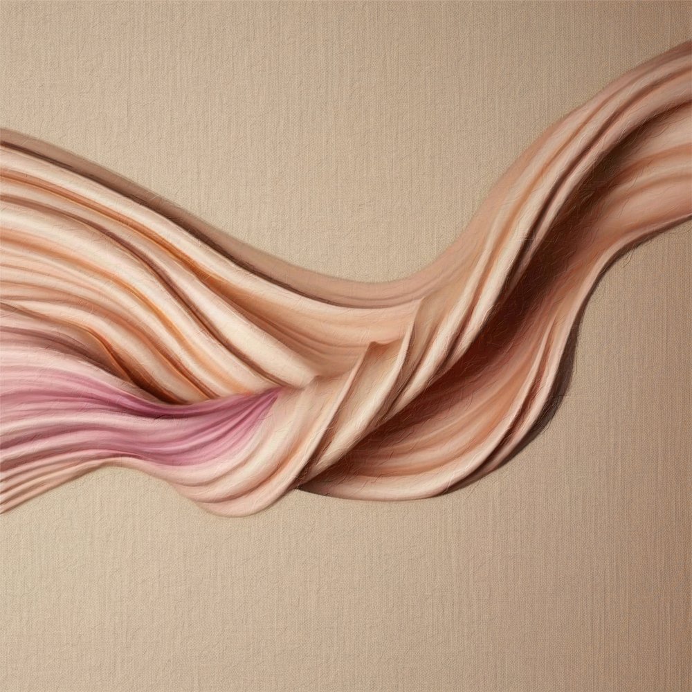 流れるような有機的な曲線 作： 