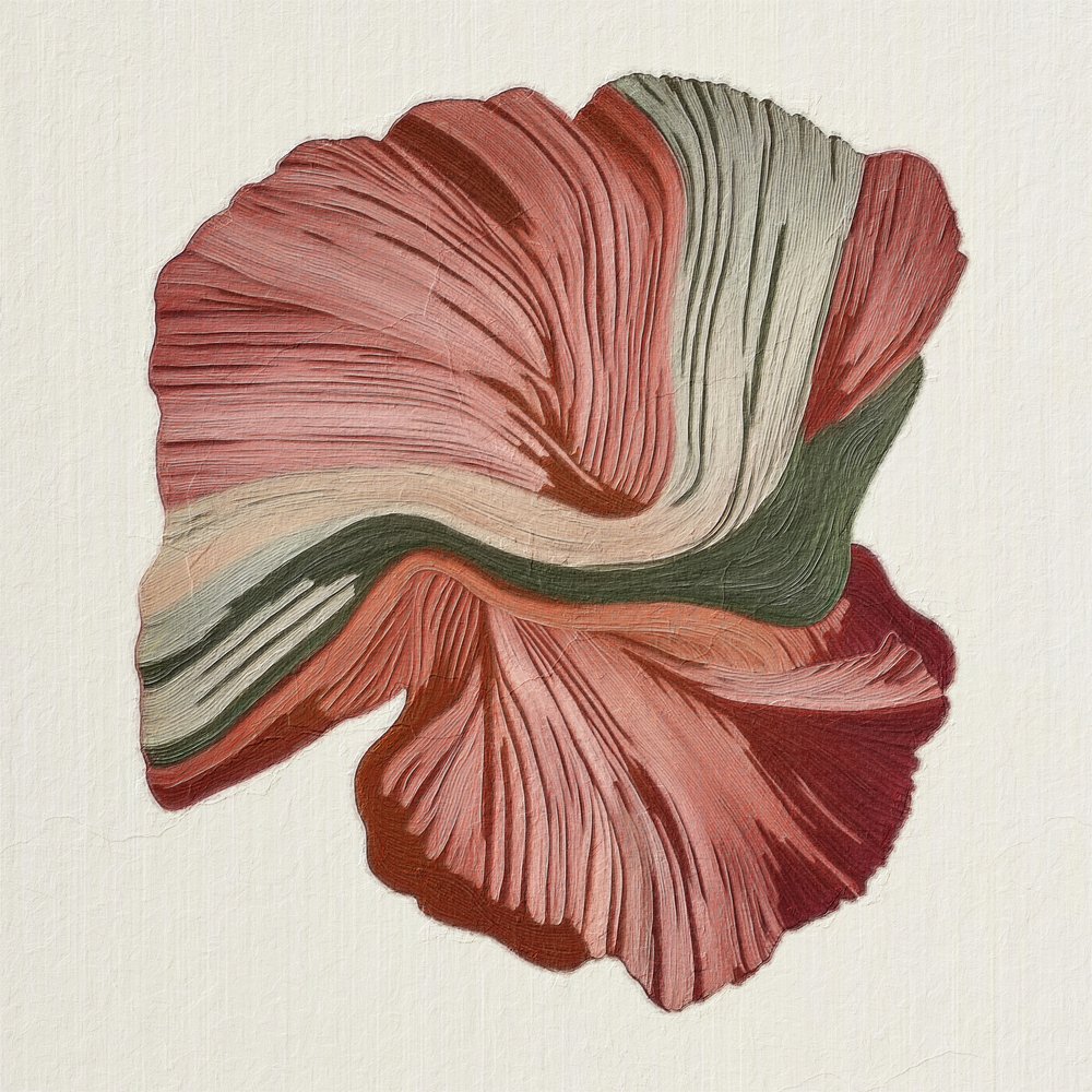 流れるような有機的な質感 作： 