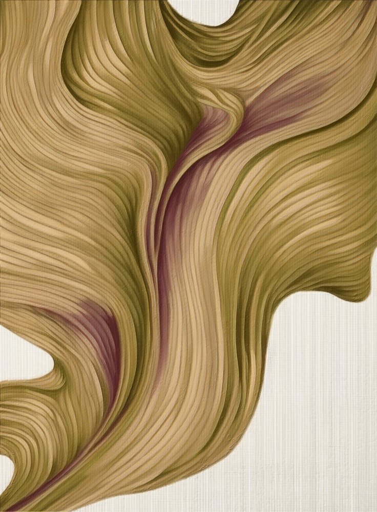 流麗な有機的な曲線 作： 