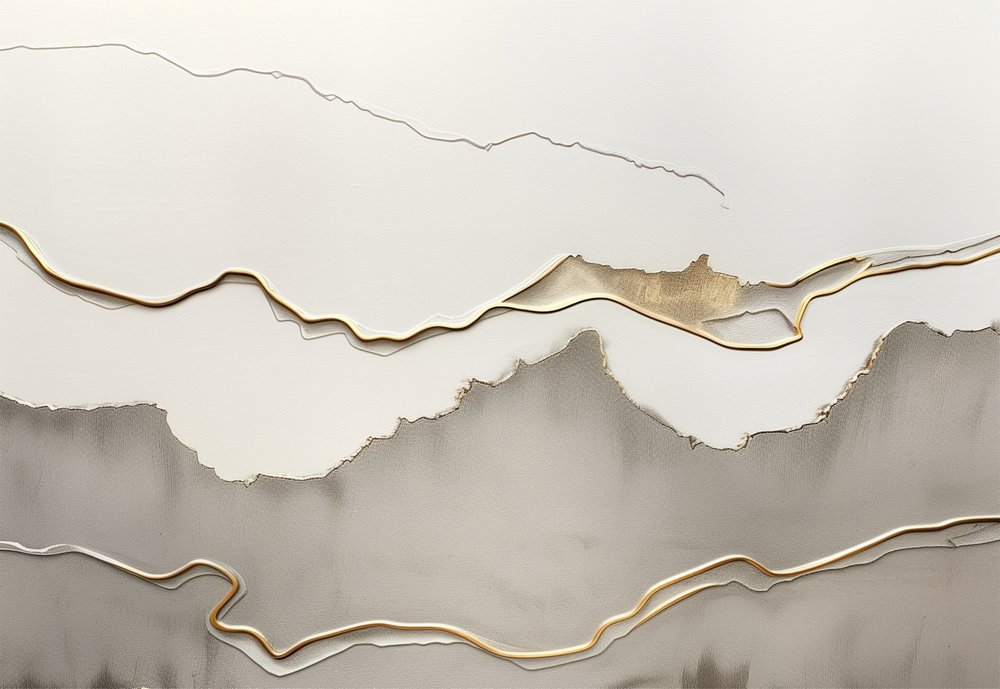 黄金色の重なり合う風景 作： 