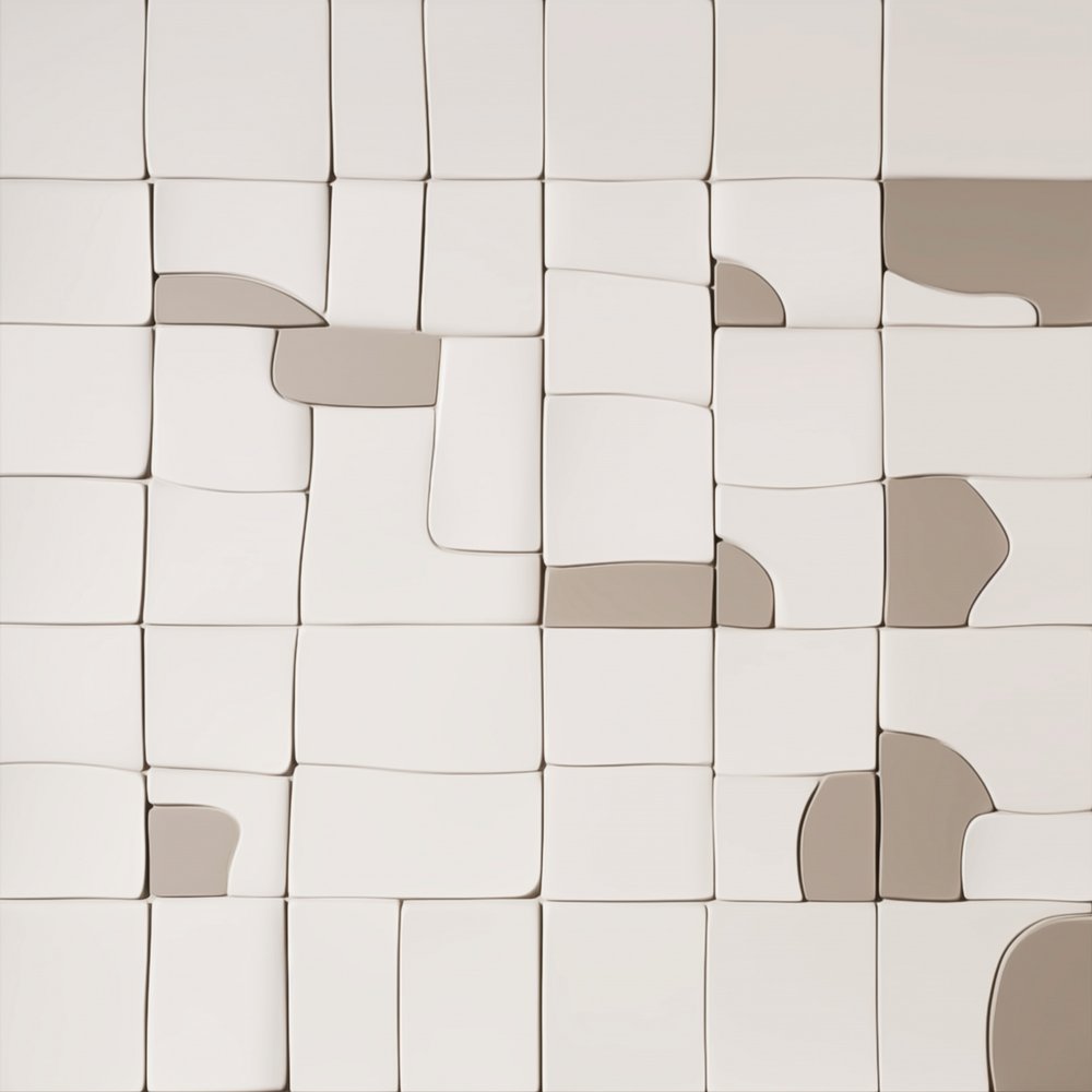 ニュートラルな幾何学的なレリーフ 作： 