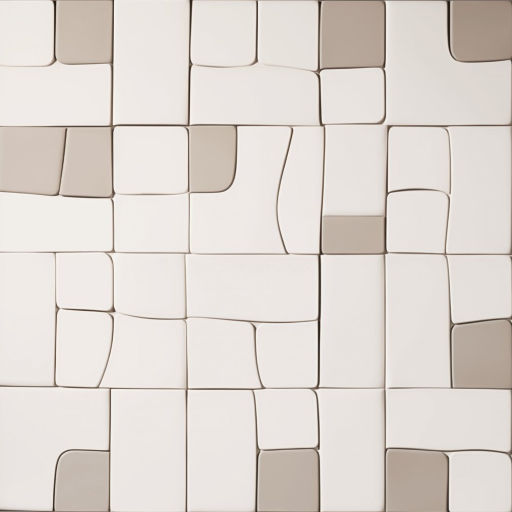 オーガニック・アブストラクト・グリッド 作： 