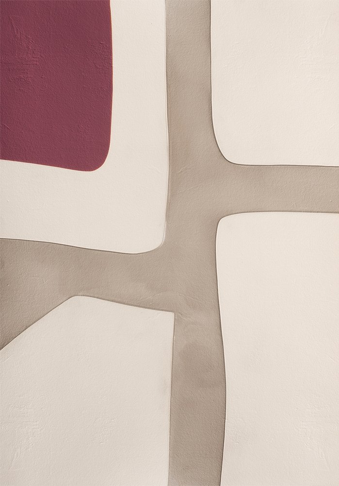 穏やかな抽象幾何学 作： 