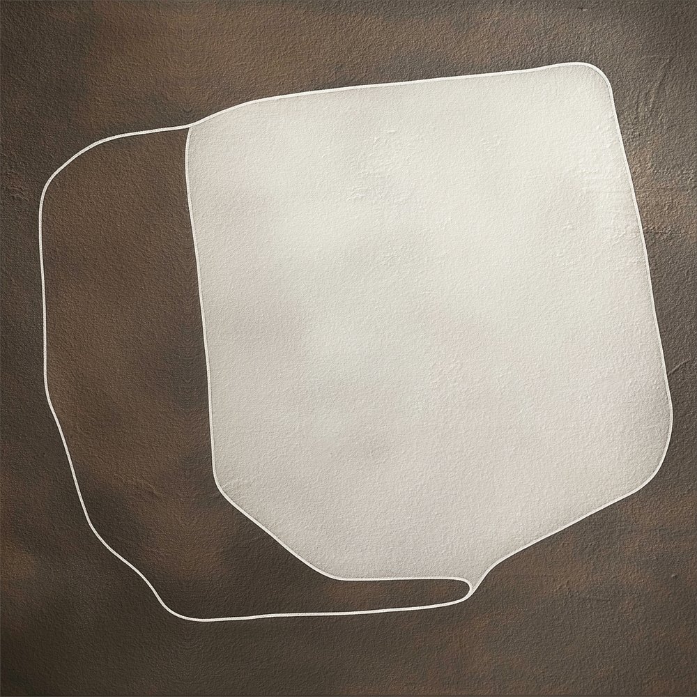 滑らかな抽象的な形 作： 