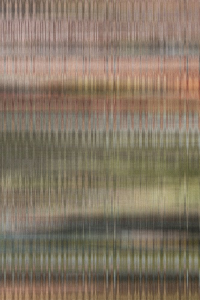 柔らかな織りの抽象柄 作： 