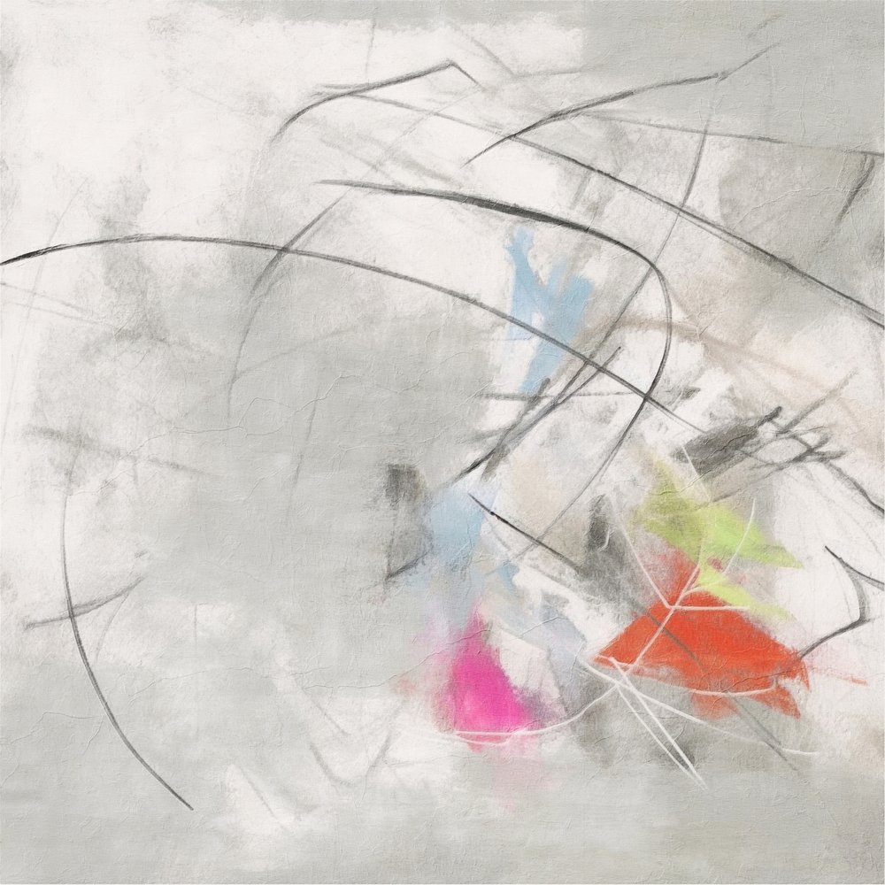 躍動感あふれる抽象的な動き 作： 