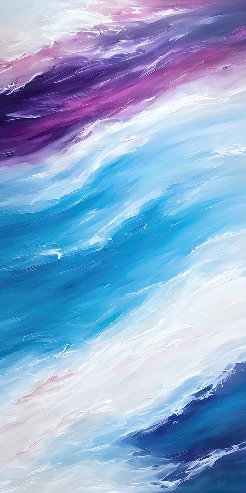 鮮やかな抽象的な流れ 作： 