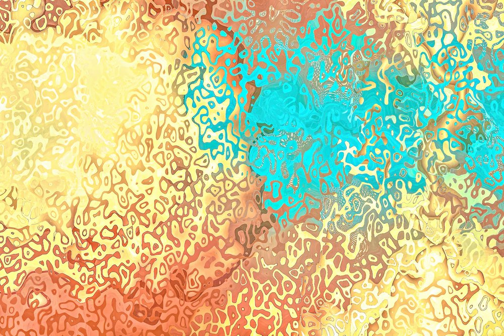 躍動感あふれる液体の流れ 作： 